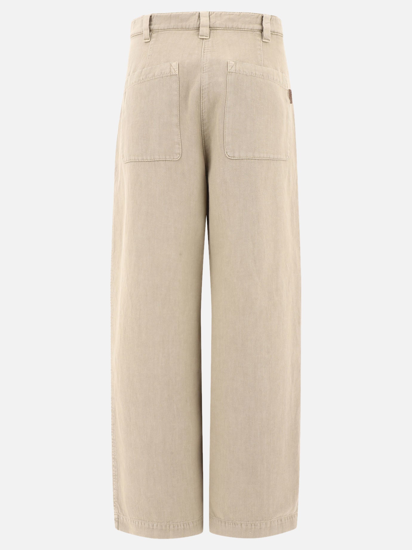 Wide leg trousers