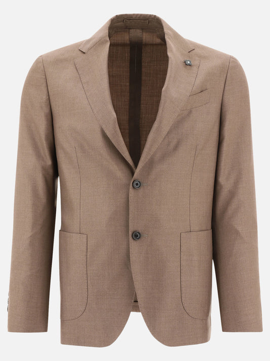 Single-breasted blazer with pocket