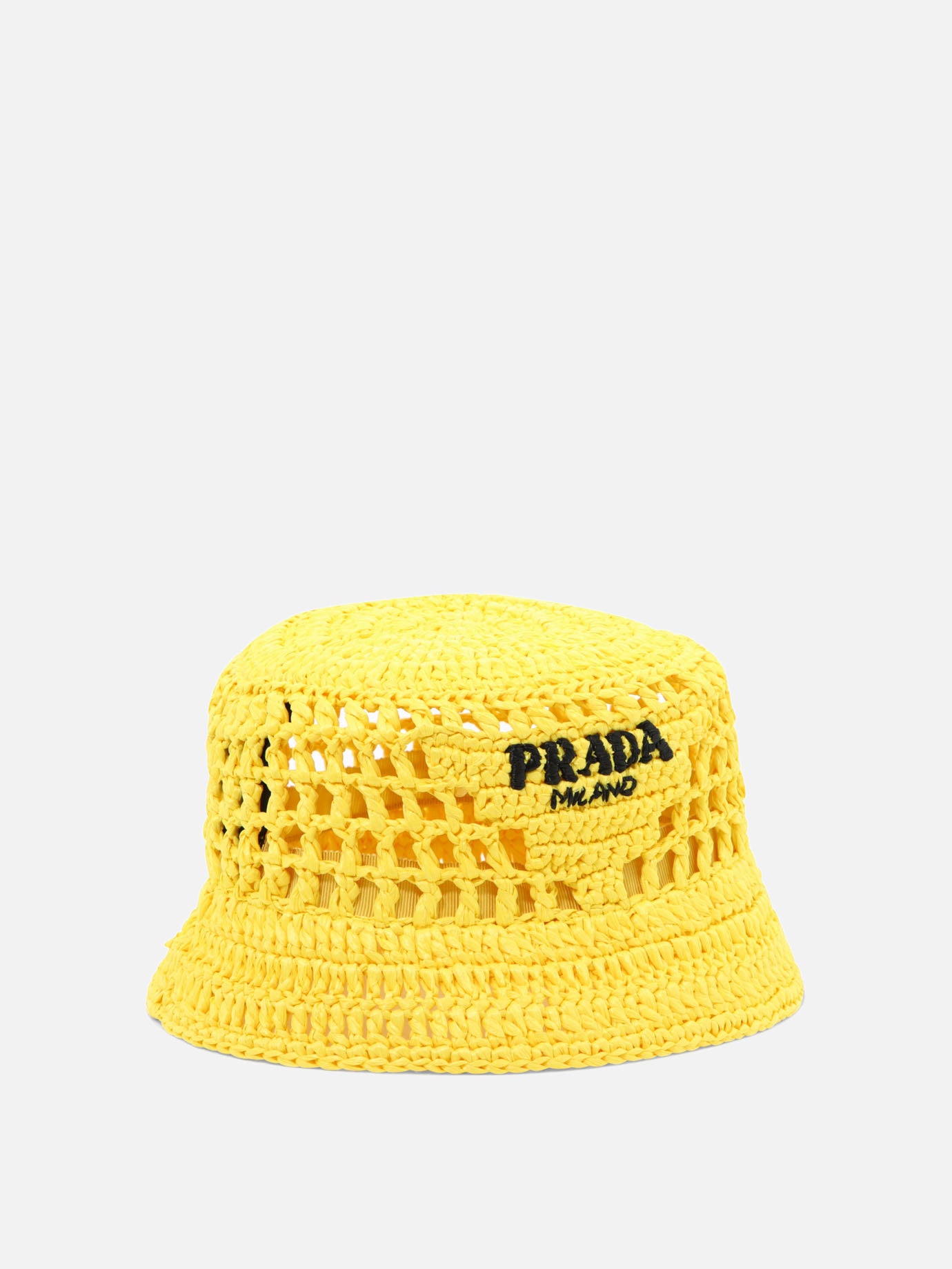 Raffia bucket hat