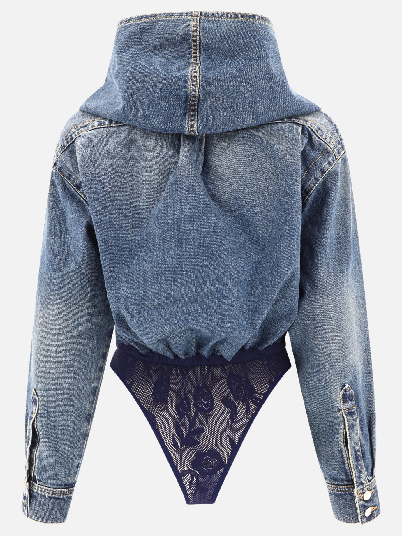 Bodysuits 100% cotton  Blue - Alaïa Women | PDP | VIETTI Online Store | thumbnail_2