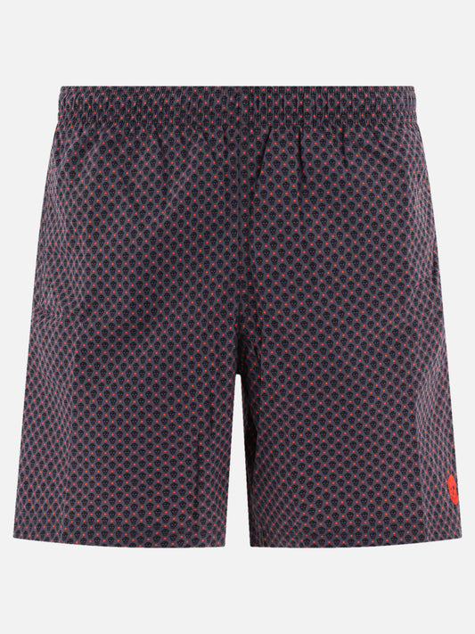 "Skull Dots" swim shorts