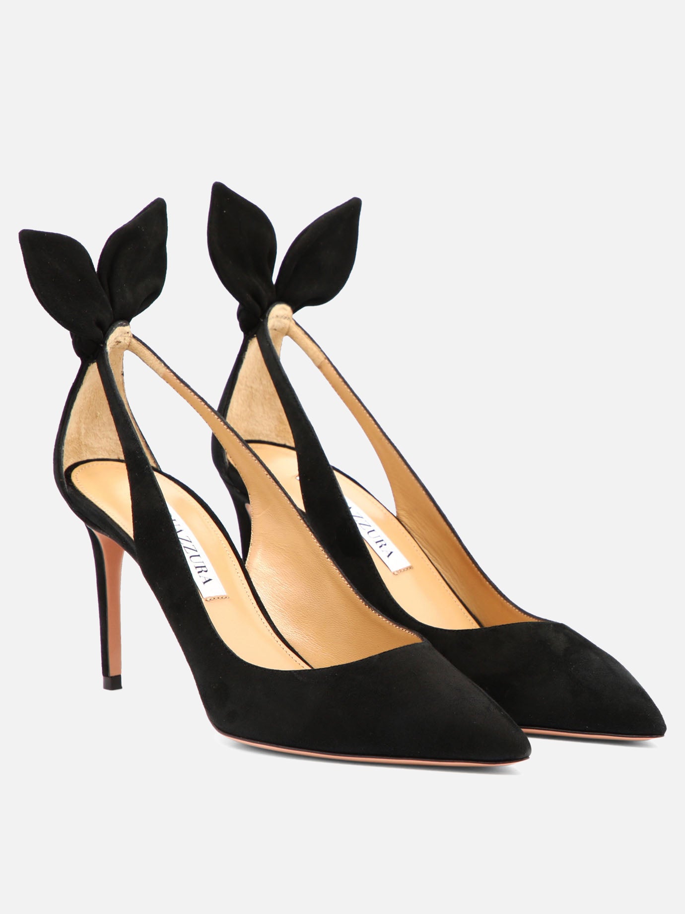 Pumps 100% suede - 100% leather  Black - Aquazzura Women | PDP | VIETTI Online Store | thumbnail_2