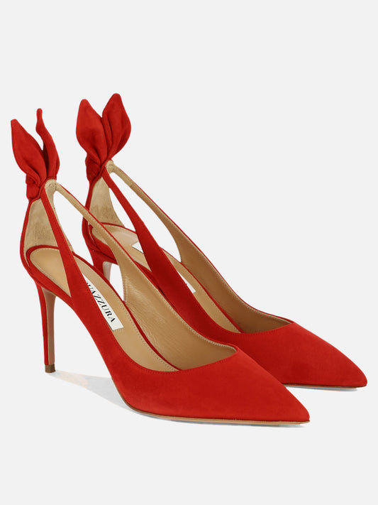 Pumps 100% suede - 100% leather  Red - Aquazzura Women | PLP | VIETTI Online Store | 2
