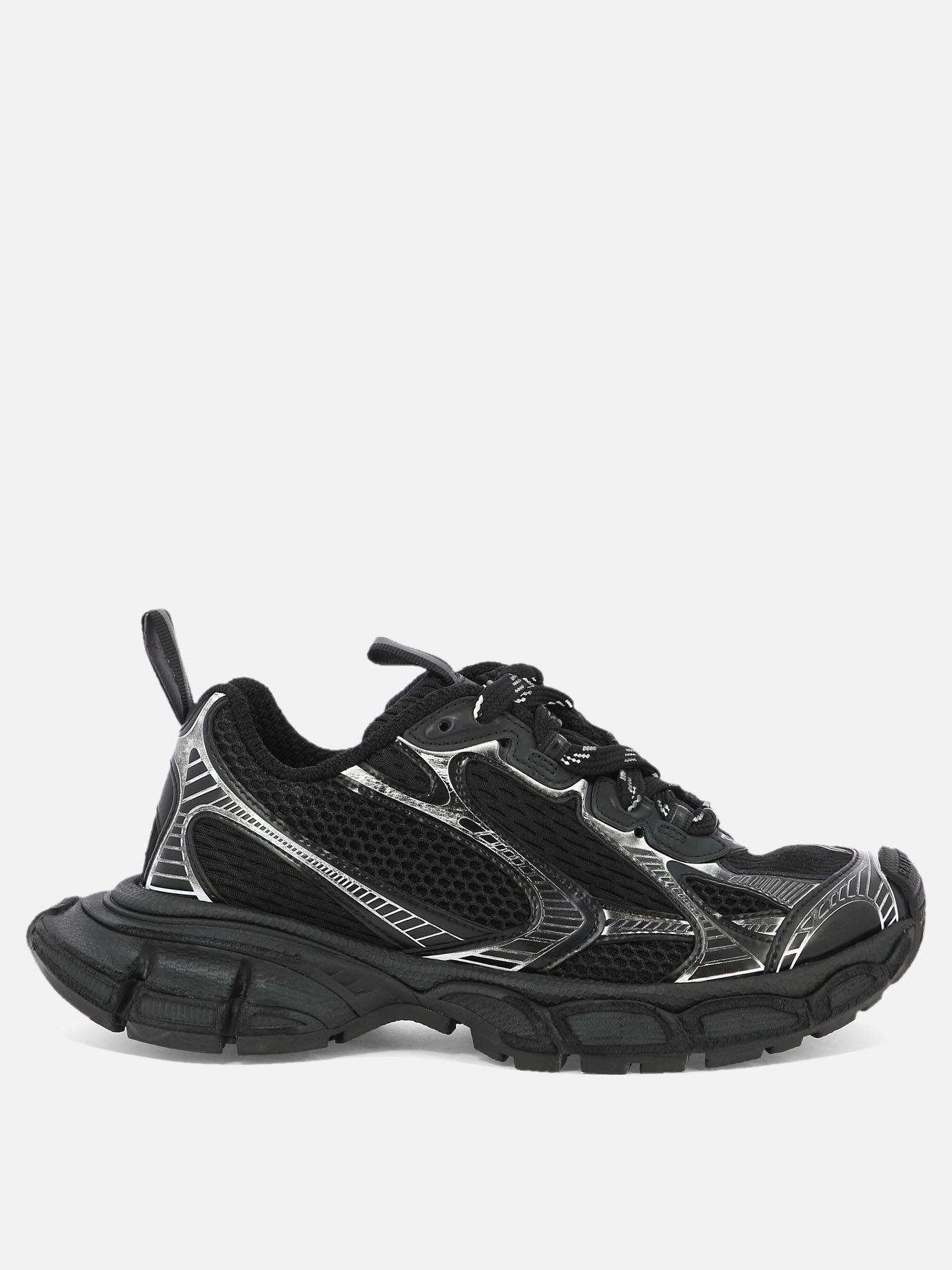 Low top sneakers 55% polyurethane 45% polyester - 100% rubber  Black - Balenciaga Women | PDP | VIETTI Online Store | thumbnail