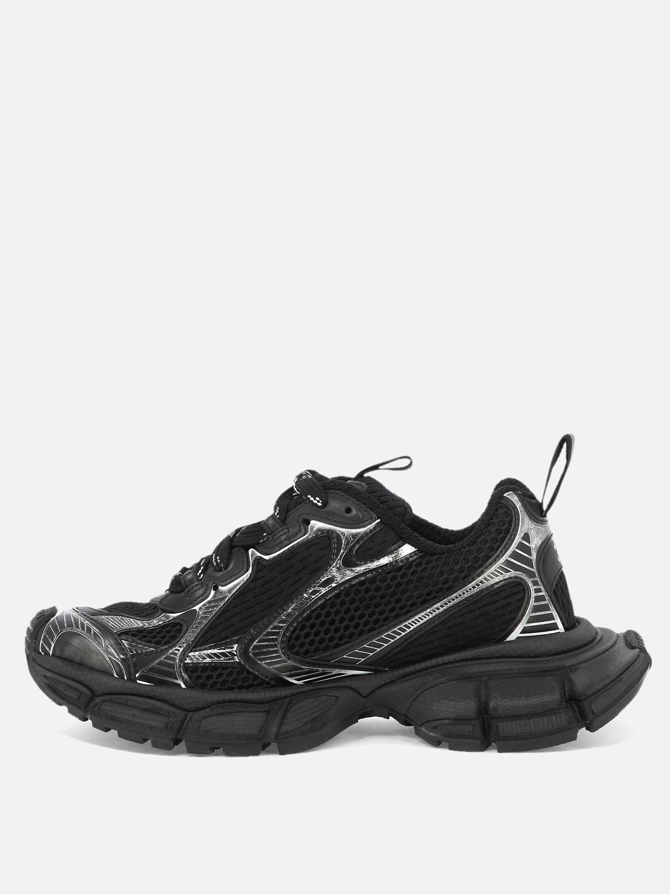 Low top sneakers 55% polyurethane 45% polyester - 100% rubber  Black - Balenciaga Women | PDP | VIETTI Online Store | Zoom-Modal_3
