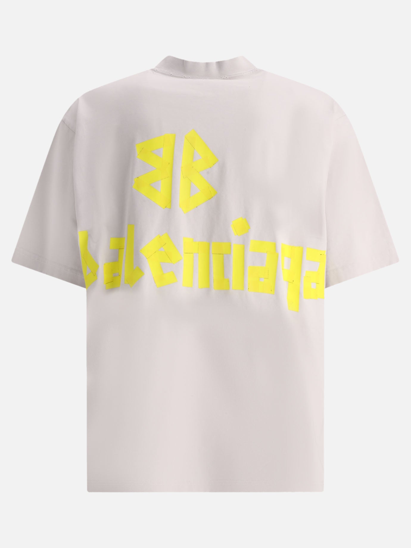 Crewneck t-shirts 100% cotton  White - Balenciaga Men | PDP | VIETTI Online Store | Zoom-Modal_2
