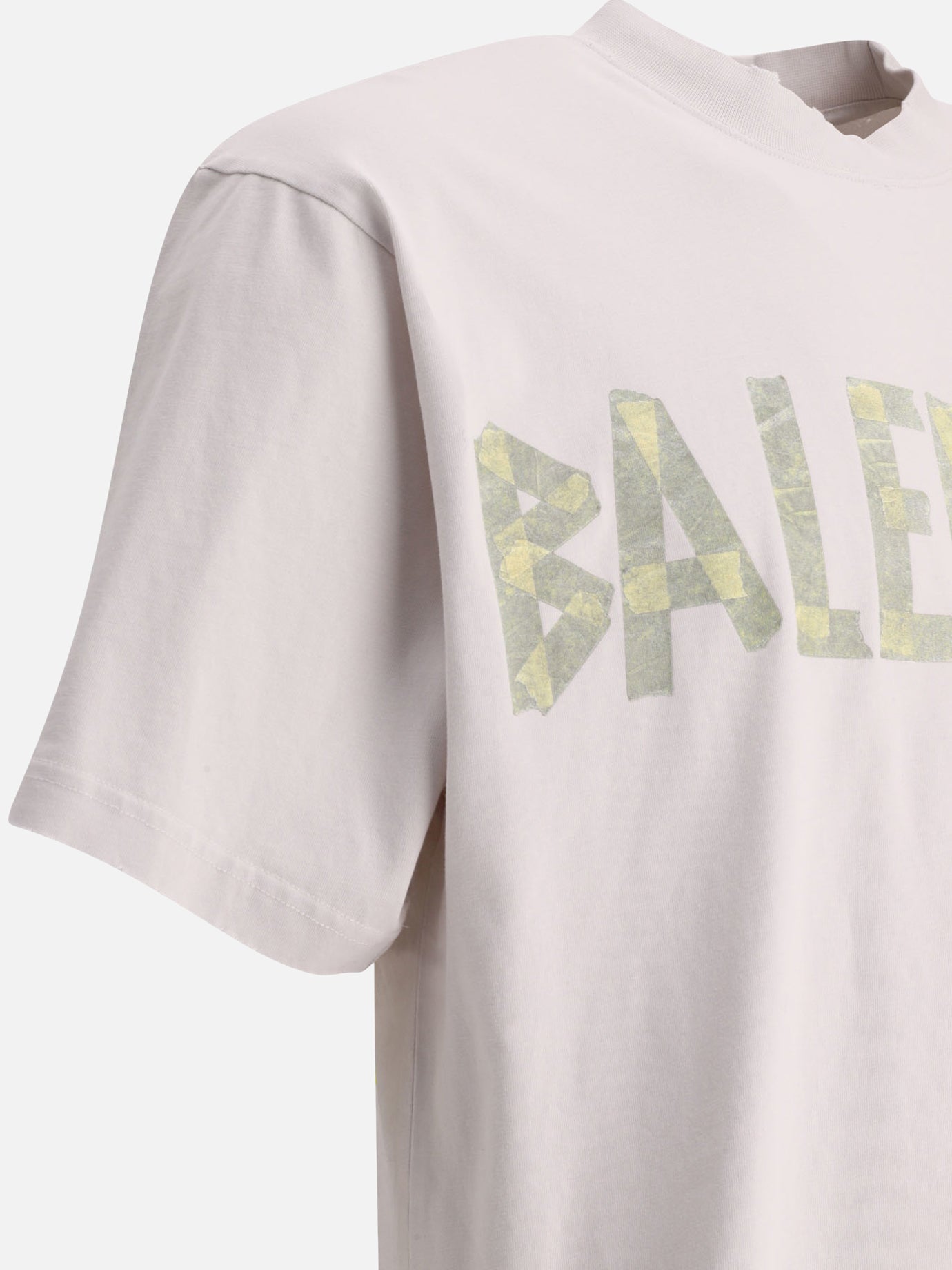 Crewneck t-shirts 100% cotton  White - Balenciaga Men | PDP | VIETTI Online Store | thumbnail_4