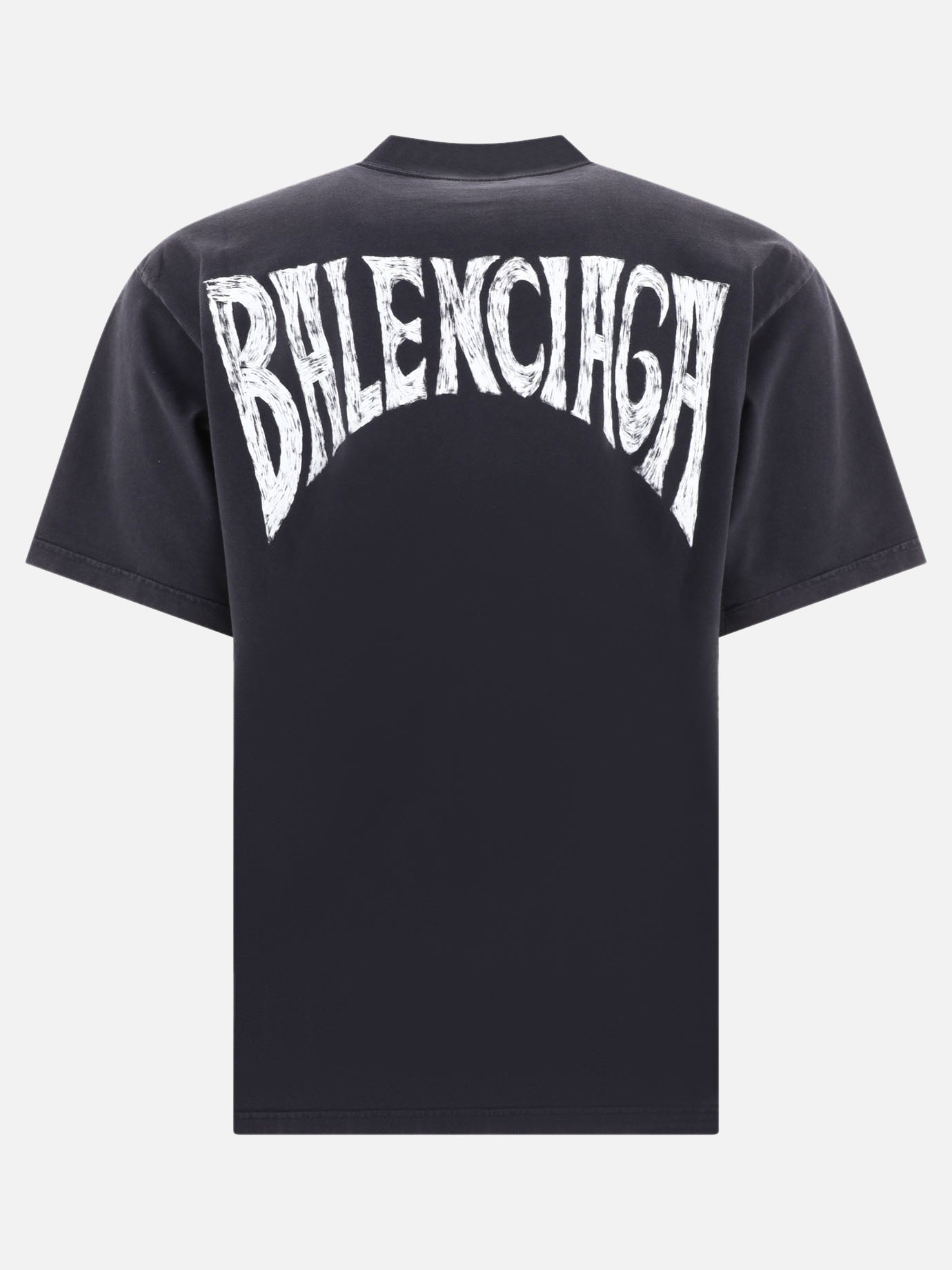Mock neck t-shirts 100% cotton  Black - Balenciaga Men | PDP | VIETTI Online Store | thumbnail_2