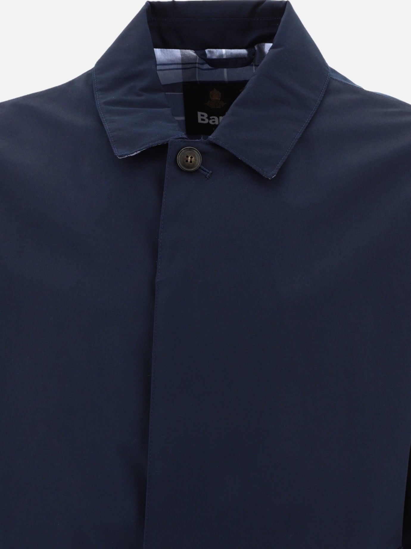 Raincoats & Trench coats Solid colour  Blue - Barbour Men | PDP | VIETTI Online Store | Zoom-Modal_3
