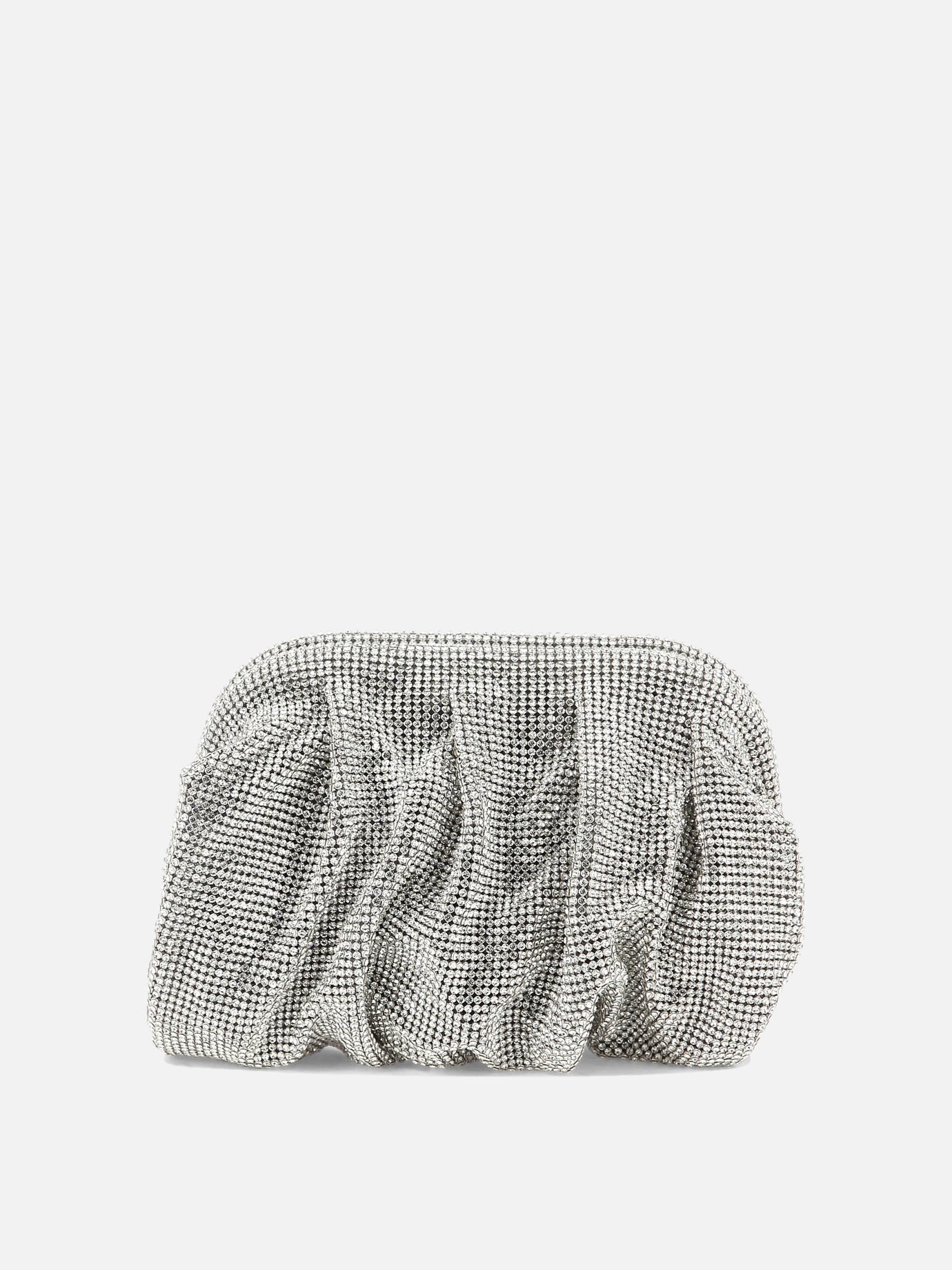 Pouch 100% aluminium mesh  Silver - Benedetta Bruzziches Women | PDP | VIETTI Online Store | thumbnail