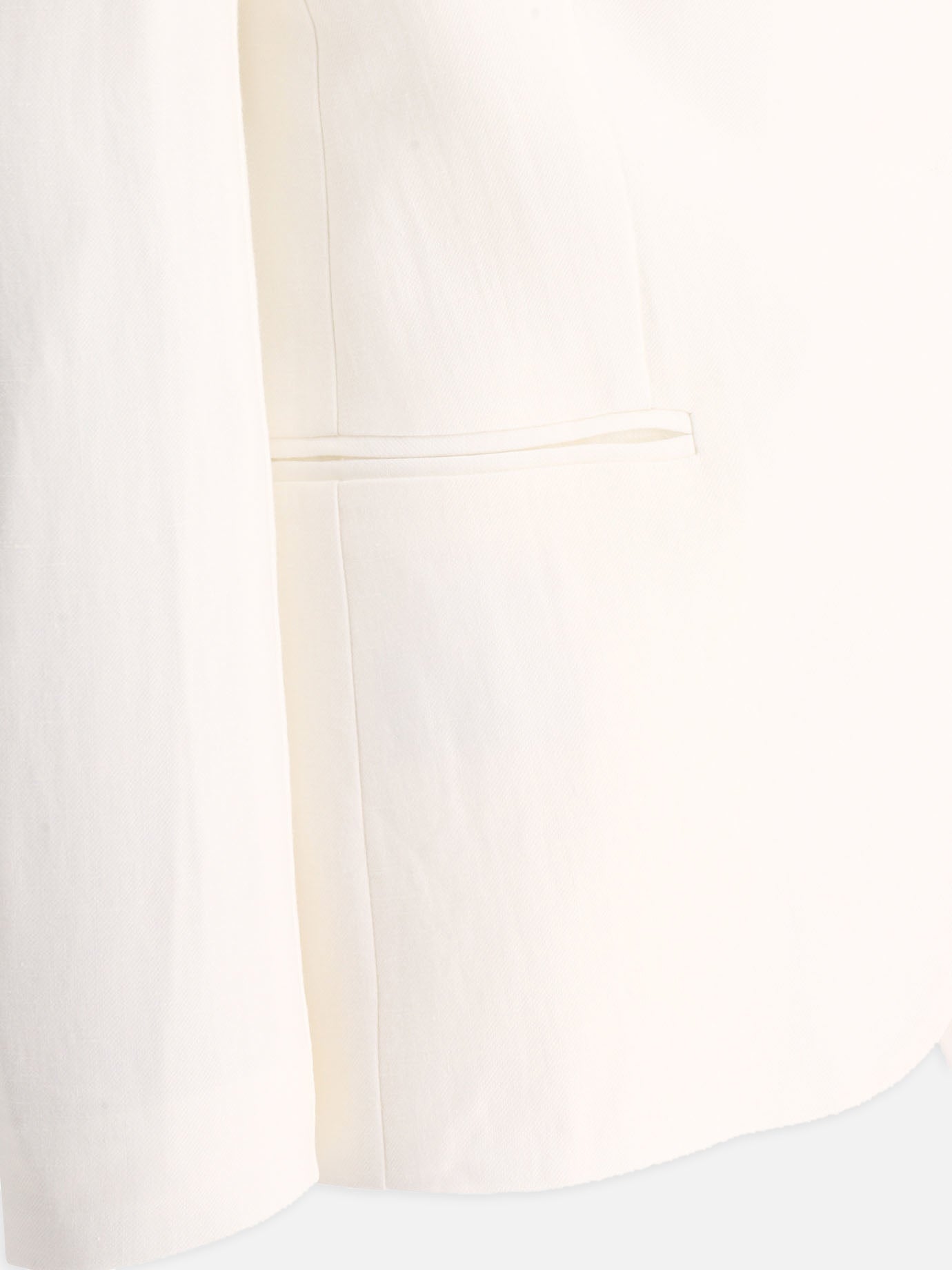 Blazers 73% viscose 27% linen  White - Brunello Cucinelli Women | PDP | VIETTI Online Store | thumbnail_4