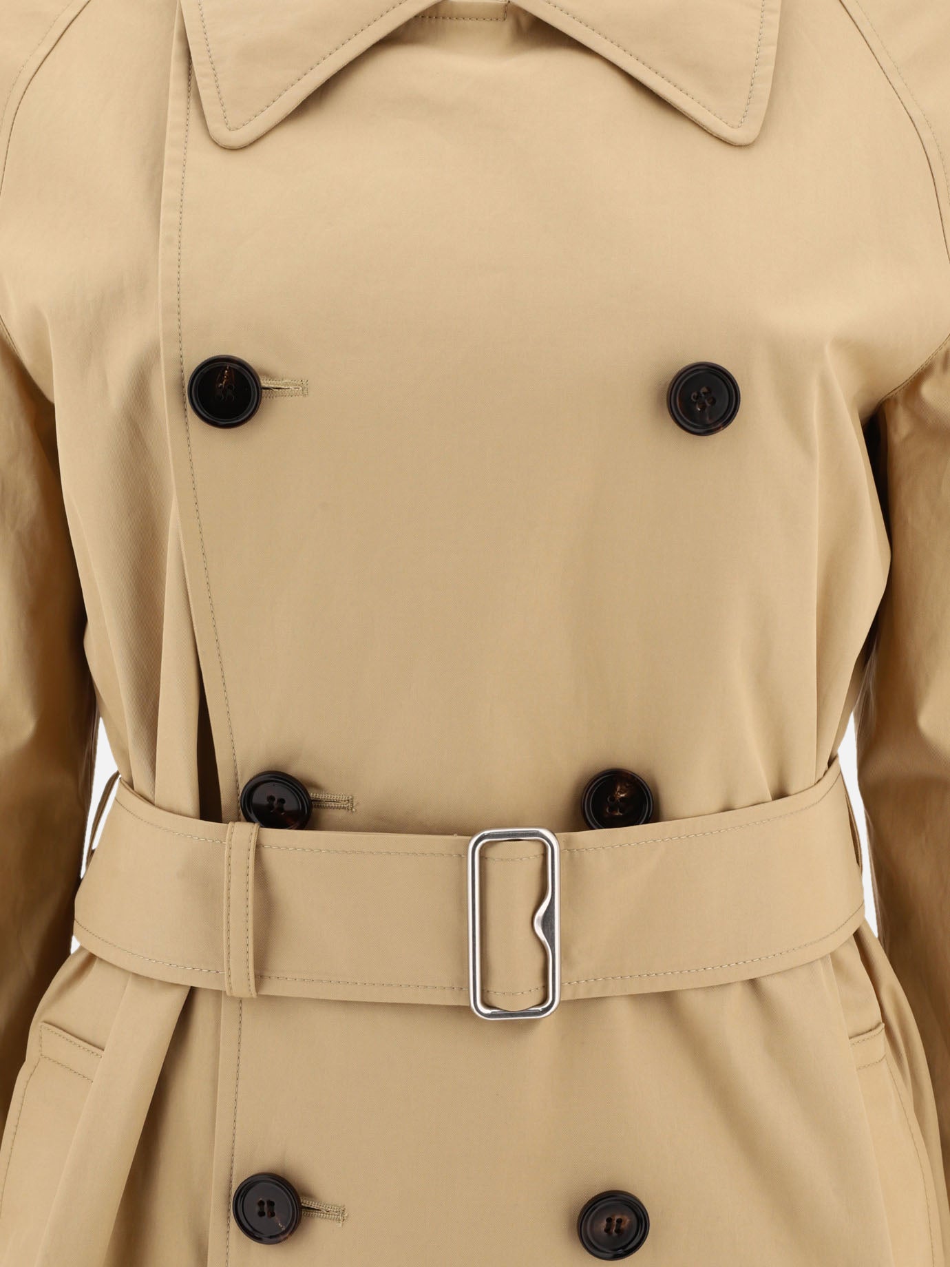 Raincoats & Trench coats 100% cotton  Beige - Burberry Women | PDP | VIETTI Online Store | Zoom-Modal_3

