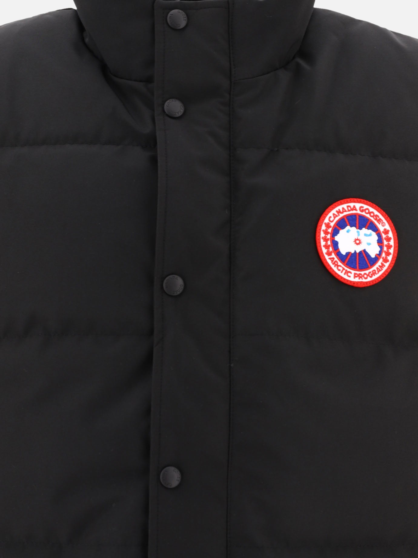 Vest jackets 84% polyester 16% cotton - Padding: down and feathers  Black - Canada Goose Men | PDP | VIETTI Online Store | thumbnail_3
