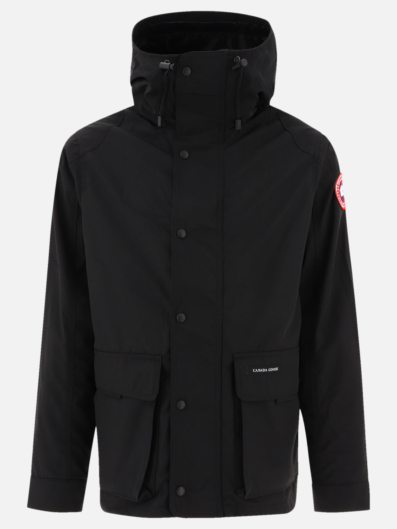 Windbreakers 84% polyester 16% cotton  Black - Canada Goose Men | PDP | VIETTI Online Store | Zoom-Modal
