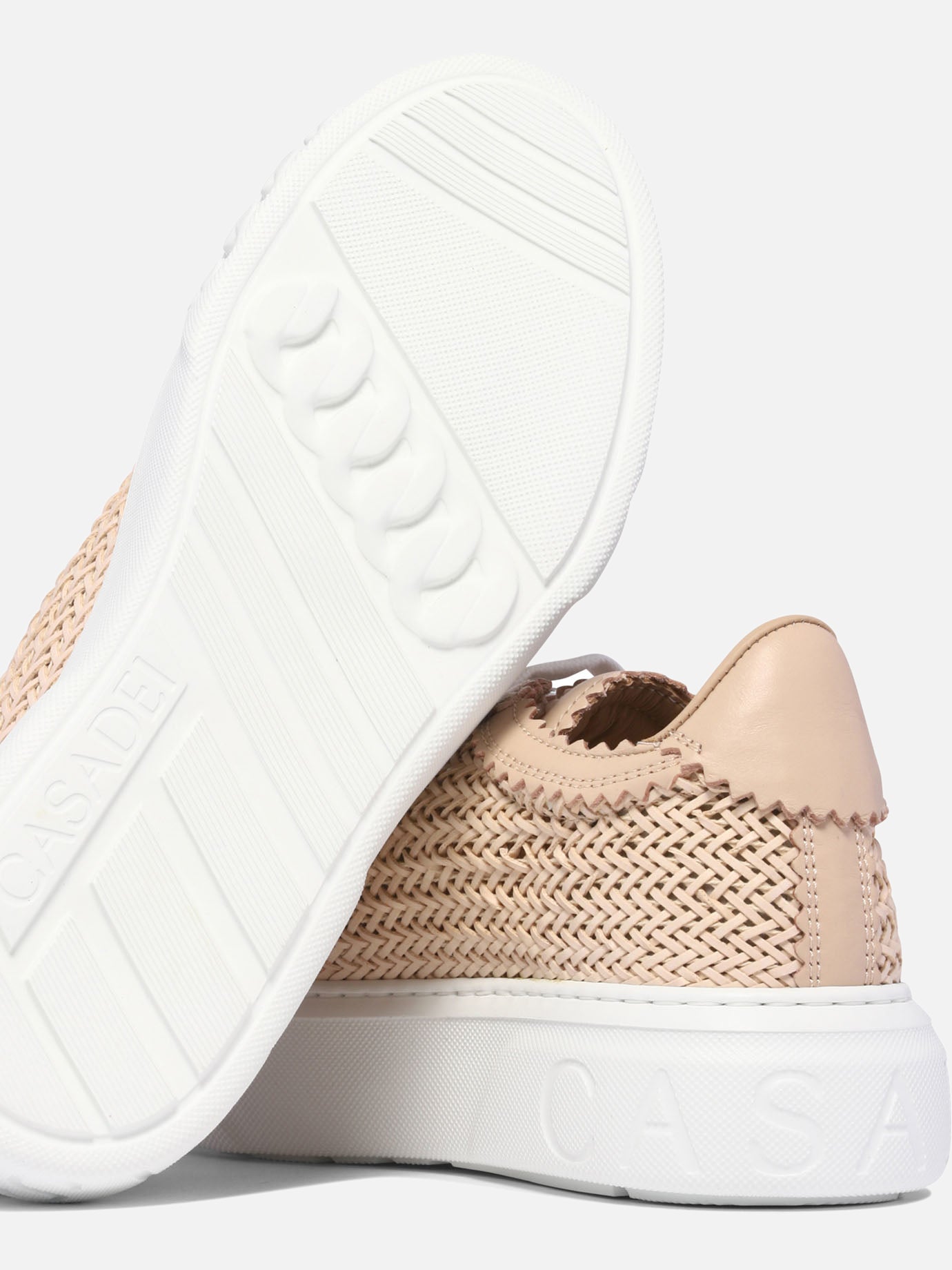 Low top sneakers 100% leather - 100% rubber  Pink - Casadei Women | PDP | VIETTI Online Store | Zoom-Modal_5
