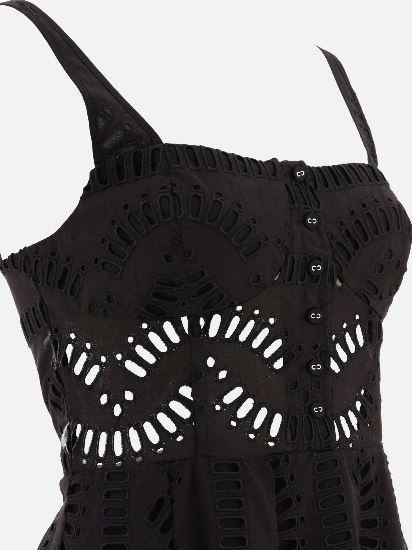 Mini dresses 243610  Black - Charo Ruiz Ibiza Women | PDP | VIETTI Online Store | thumbnail_4