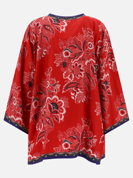 Blazers 100% silk  Red - Etro Women | PLP | VIETTI Online Store | 2
