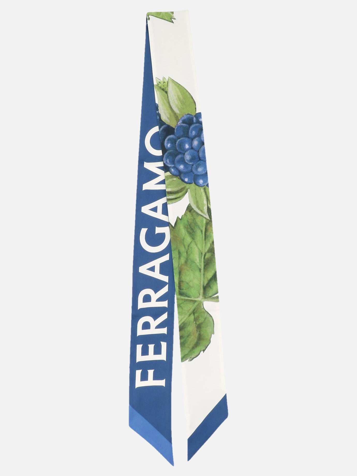 Silk scarves 0771265  Green - Ferragamo Women | PDP | VIETTI Online Store | thumbnail