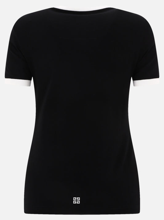 Crewneck t-shirts 90% cotton 10% elastane  Black - Givenchy Women | PLP | VIETTI Online Store | 2
