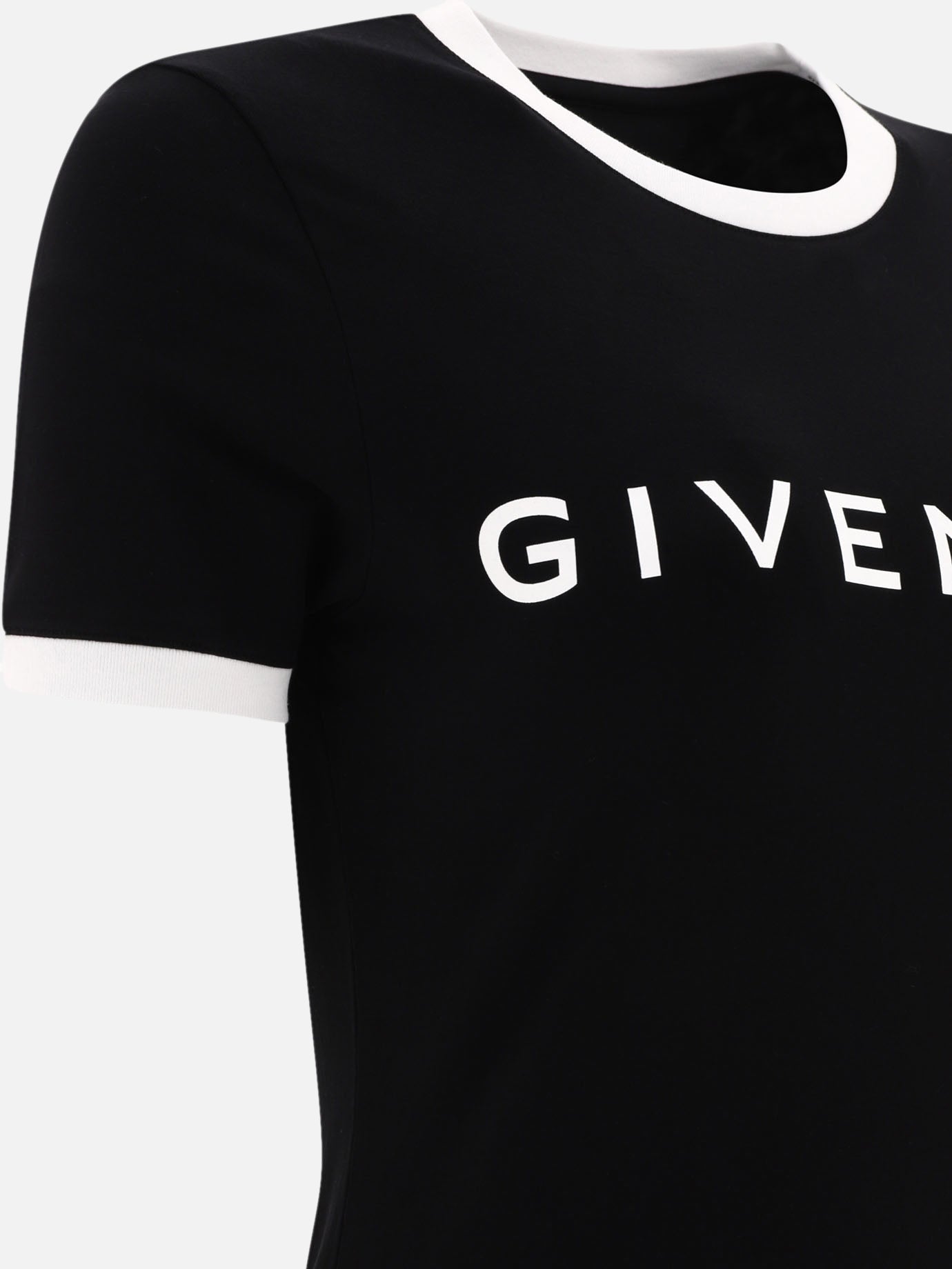 Crewneck t-shirts 90% cotton 10% elastane  Black - Givenchy Women | PDP | VIETTI Online Store | thumbnail_4