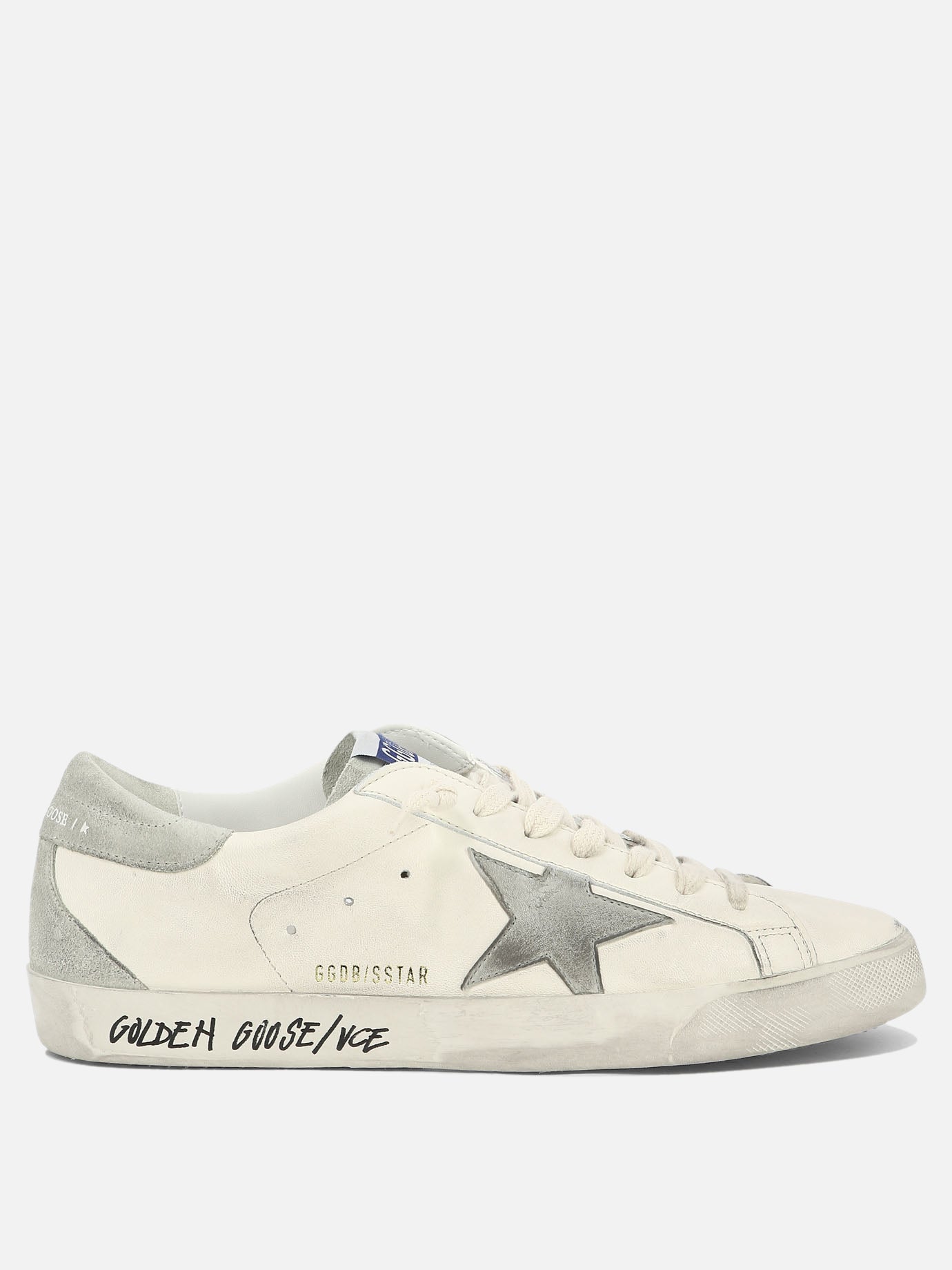 Low top sneakers 69% ovine leather 31% cow leather - 100% rubber  White - Golden Goose Men | PDP | VIETTI Online Store | thumbnail