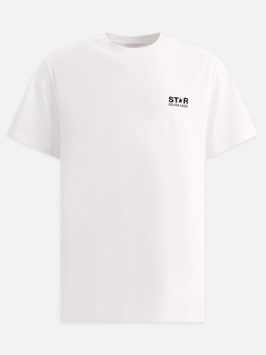 Crewneck t-shirts 100% cotton  White - Golden Goose Men | PLP | VIETTI Online Store 
