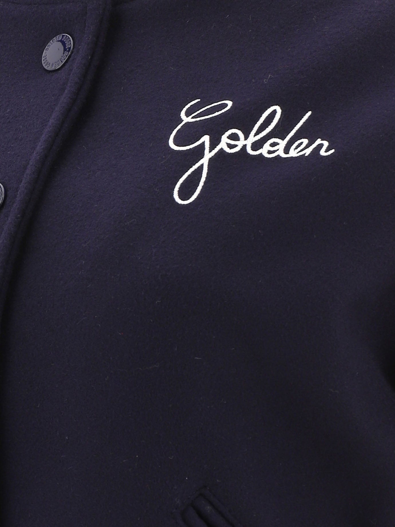 Bomber jackets 72% wool 28% polyamide  Blue - Golden Goose Women | PDP | VIETTI Online Store | thumbnail_3