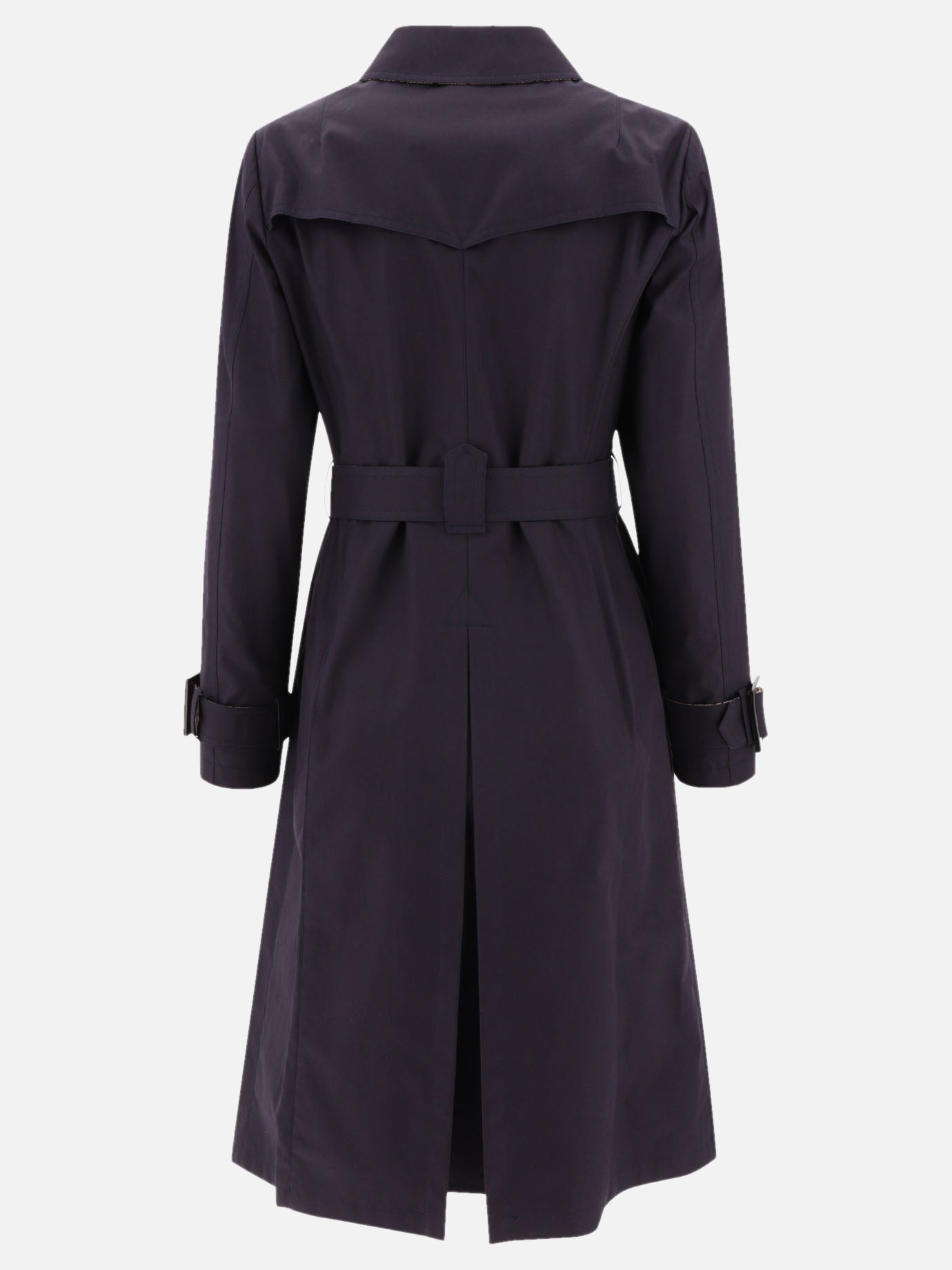 Raincoats & Trench coats 100% cotton  Blue - Herno Women | PDP | VIETTI Online Store | Zoom-Modal_2
