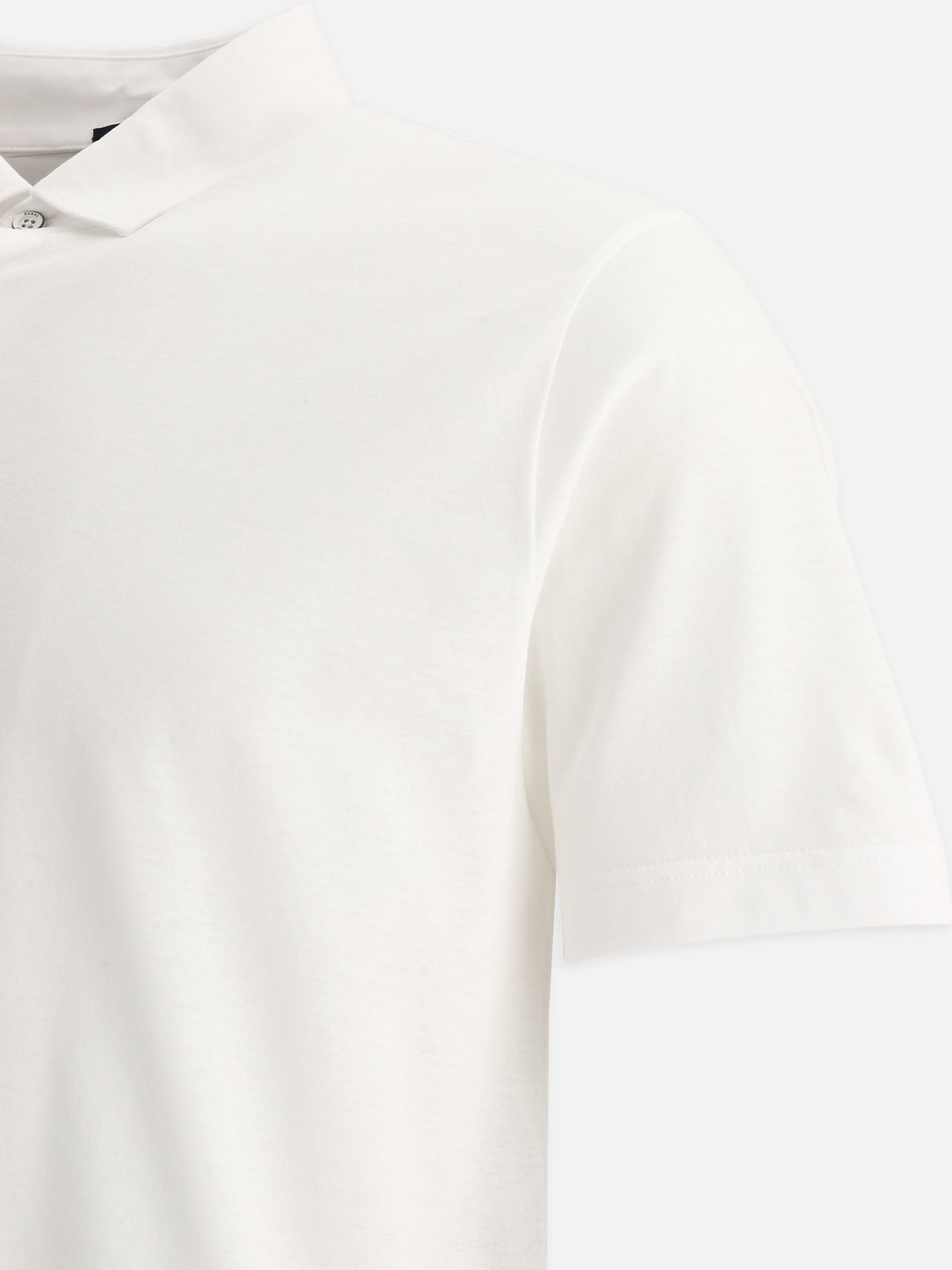 Polo shirts with buttons 100% cotton  White - Herno Men | PDP | VIETTI Online Store | Zoom-Modal_4
