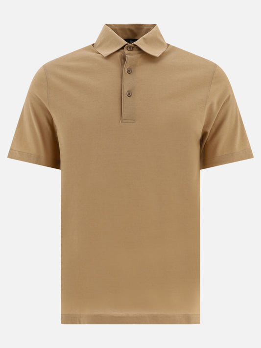 Polo shirts with buttons 100% cotton  Beige - Herno Men | PLP | VIETTI Online Store 
