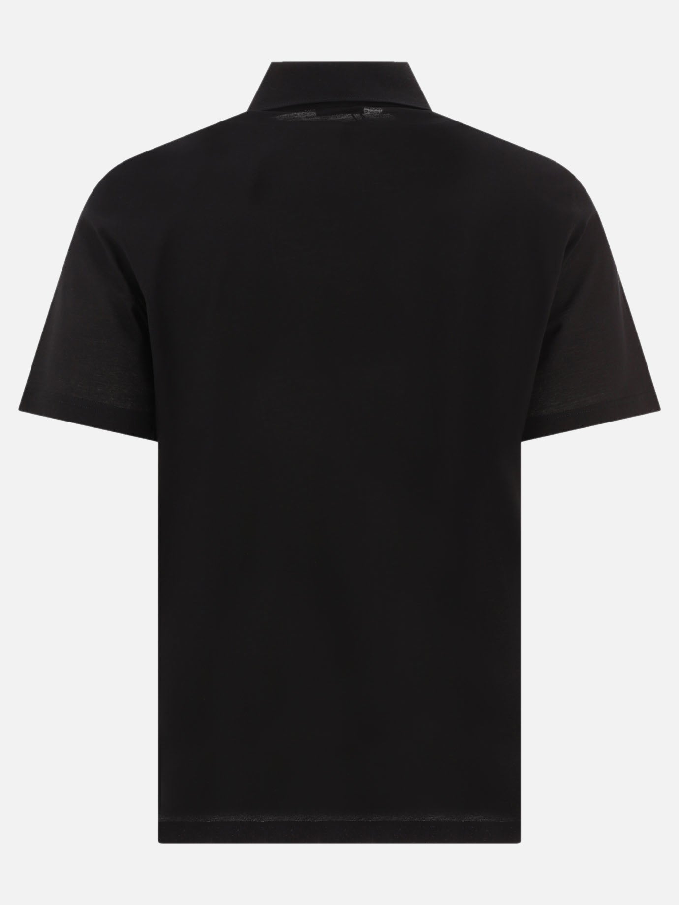 Polo shirts with buttons 100% cotton  Black - Herno Men | PDP | VIETTI Online Store | thumbnail_2