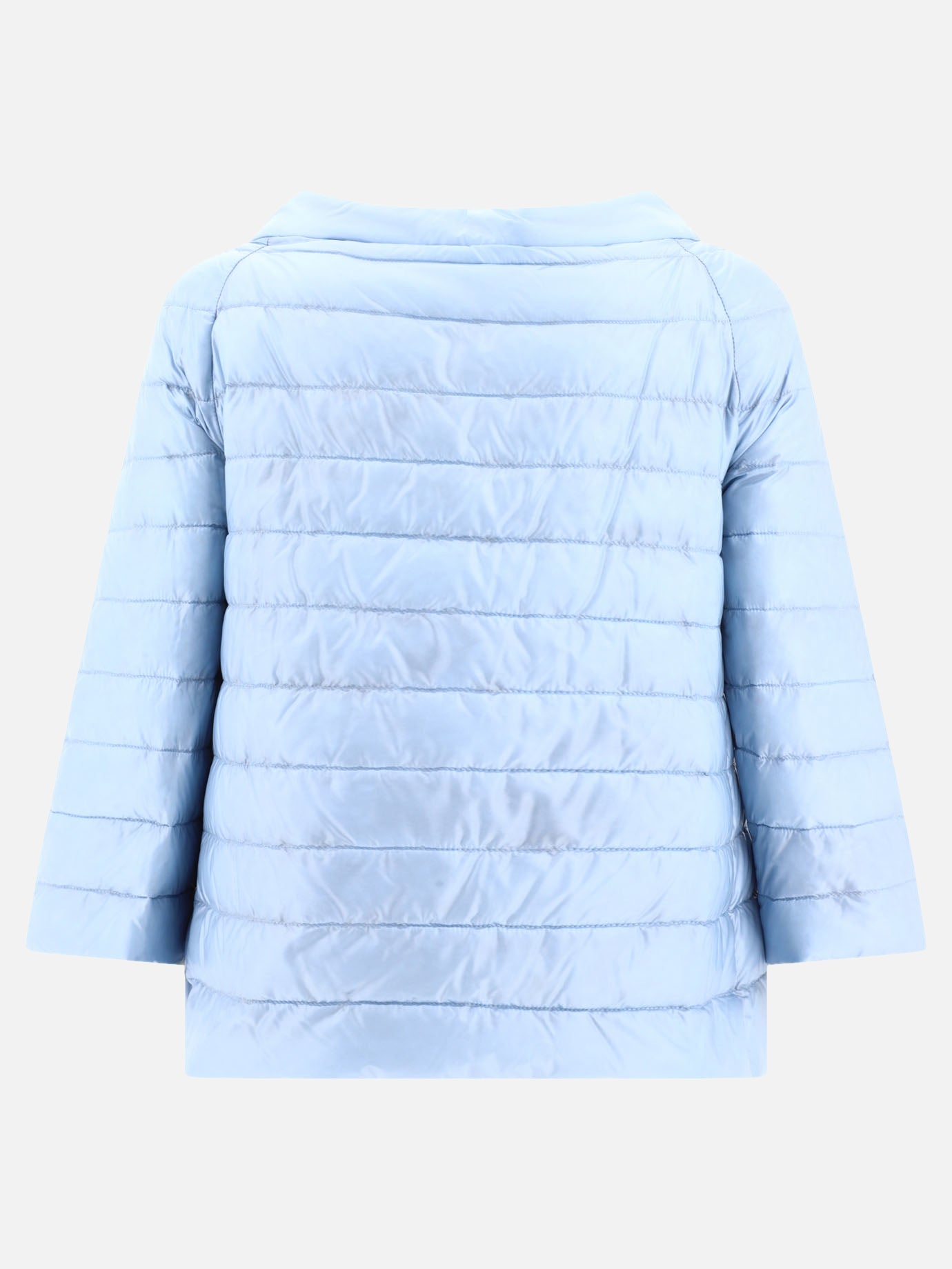 Down jackets Solid colour  Light blue - Herno Women | PDP | VIETTI Online Store | thumbnail_3