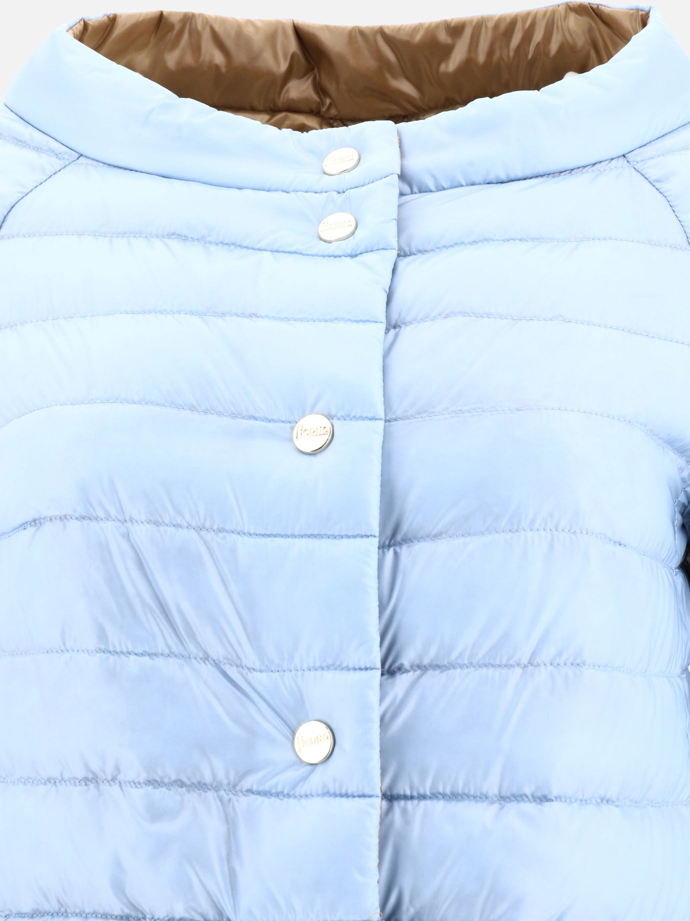 Down jackets Solid colour  Light blue - Herno Women | PDP | VIETTI Online Store | Zoom-Modal_5
