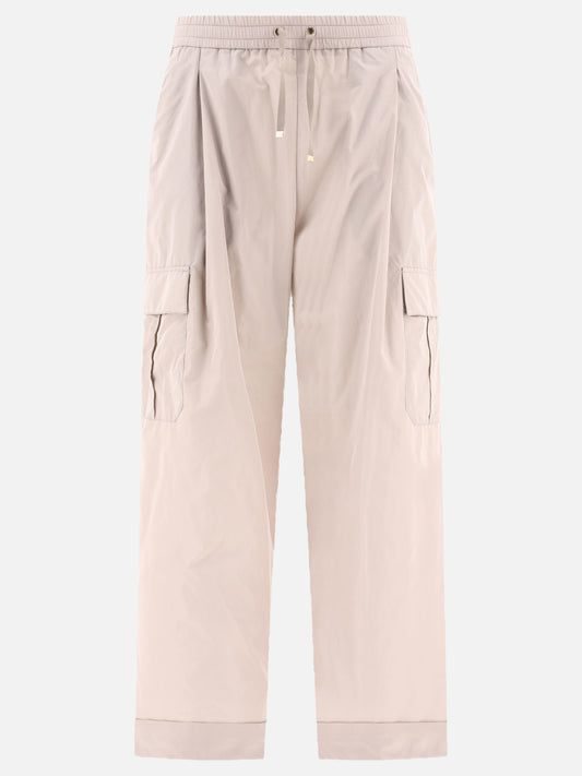 Techno taffeta cargo trousers