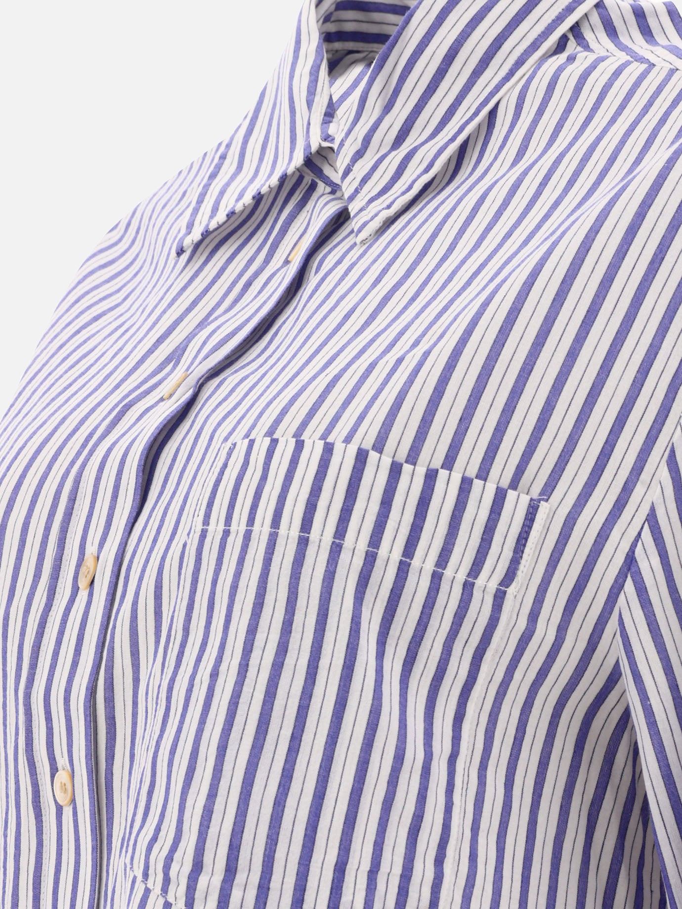 Casual shirts 100% cotton  Light blue - Marant Étoile Women | PDP | VIETTI Online Store | Zoom-Modal_4
