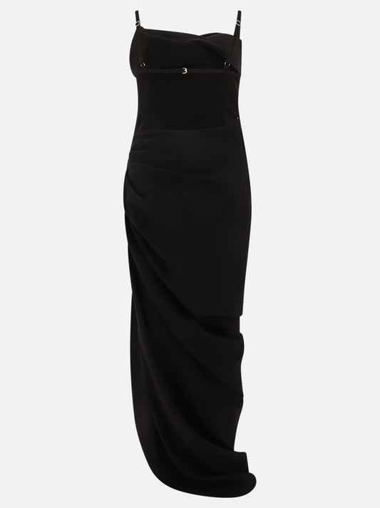 Long dresses 211DR001  Black - Jacquemus Women | PLP | VIETTI Online Store | 2
