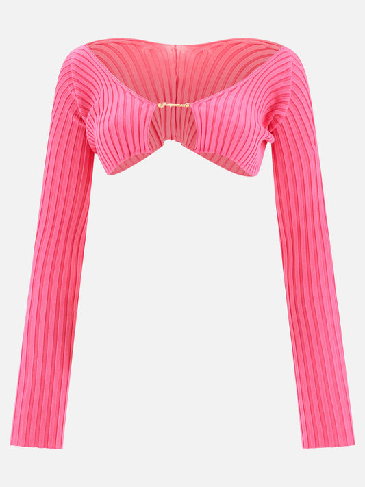 Cardigans 213KN108  Fuchsia - Jacquemus Women | PLP | VIETTI Online Store 
