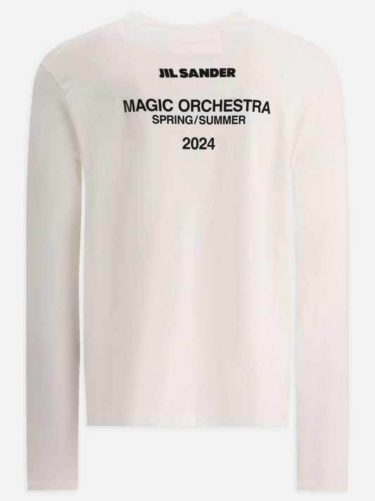 Crewneck t-shirts 100% cotton  White - Jil Sander Men | PLP | VIETTI Online Store | 2
