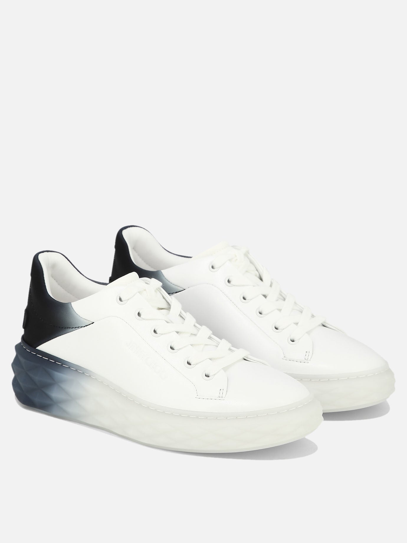 Low top sneakers 80% lamb 20% cow - 100% rubber  White - Jimmy Choo Women | PDP | VIETTI Online Store | thumbnail_2