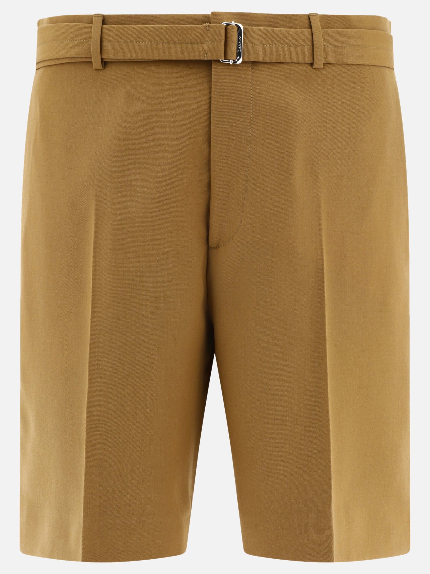 Formal shorts 100% wool  Beige - Lanvin Men | PDP | VIETTI Online Store | thumbnail