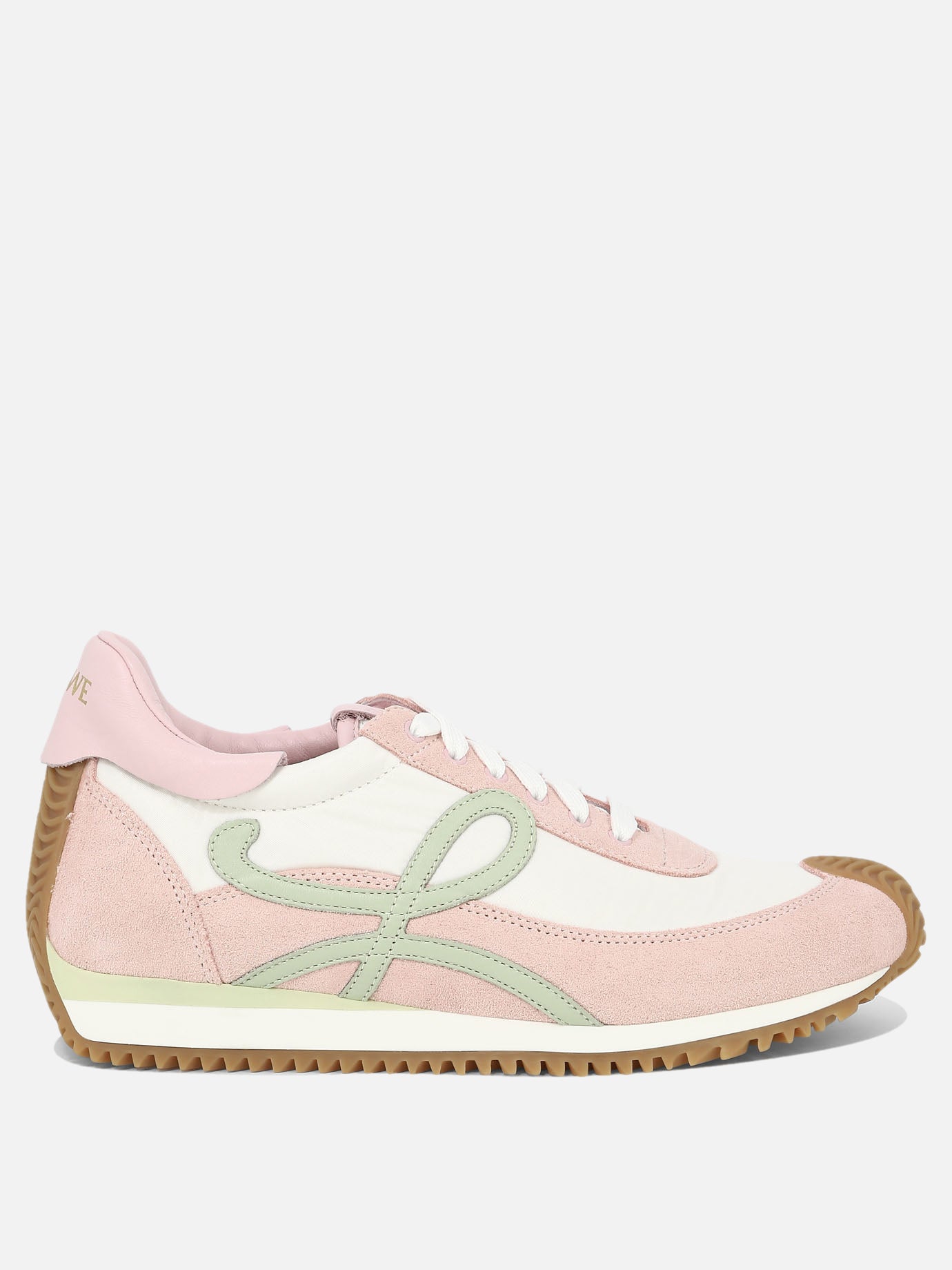 Low top sneakers 50% polyamide 50% leather - 100% rubber  Pink - Loewe Women | PDP | VIETTI Online Store | Zoom-Modal
