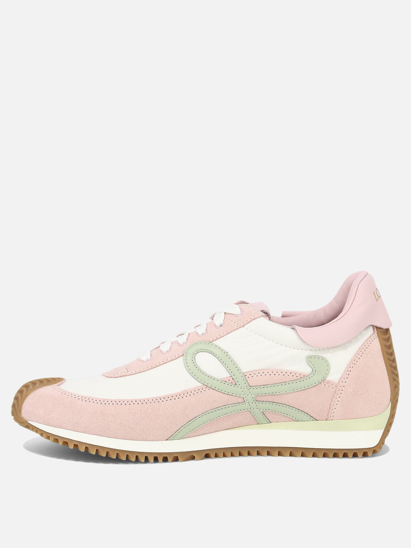 Low top sneakers 50% polyamide 50% leather - 100% rubber  Pink - Loewe Women | PDP | VIETTI Online Store | Zoom-Modal_3
