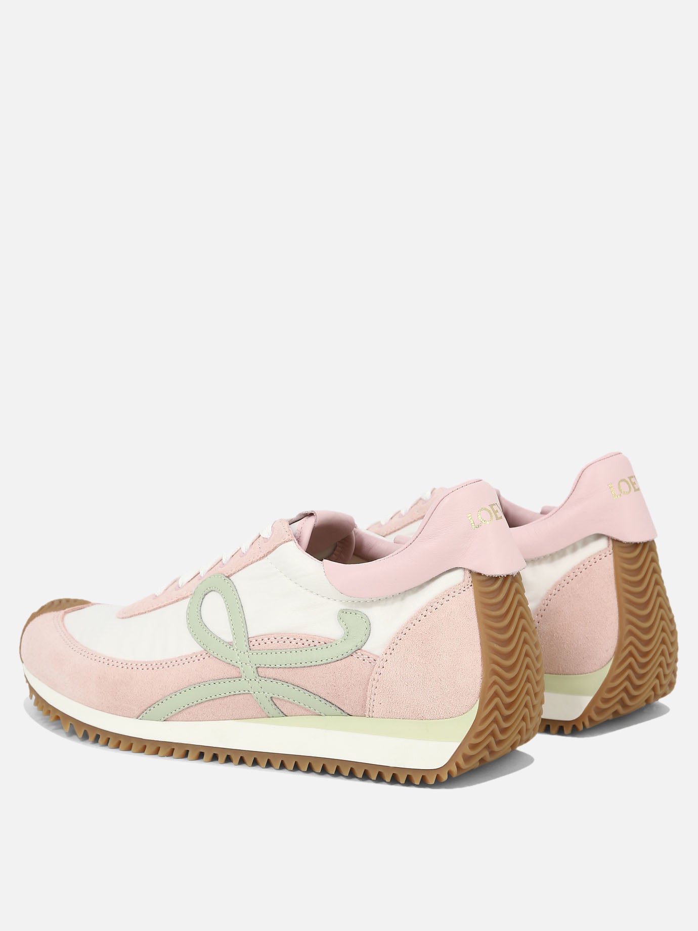 Low top sneakers 50% polyamide 50% leather - 100% rubber  Pink - Loewe Women | PDP | VIETTI Online Store | thumbnail_4