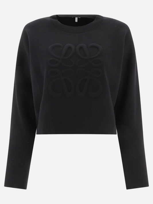 Crewneck sweaters 96% wool 4% polyamide  Black - Loewe Women | PLP | VIETTI Online Store 
