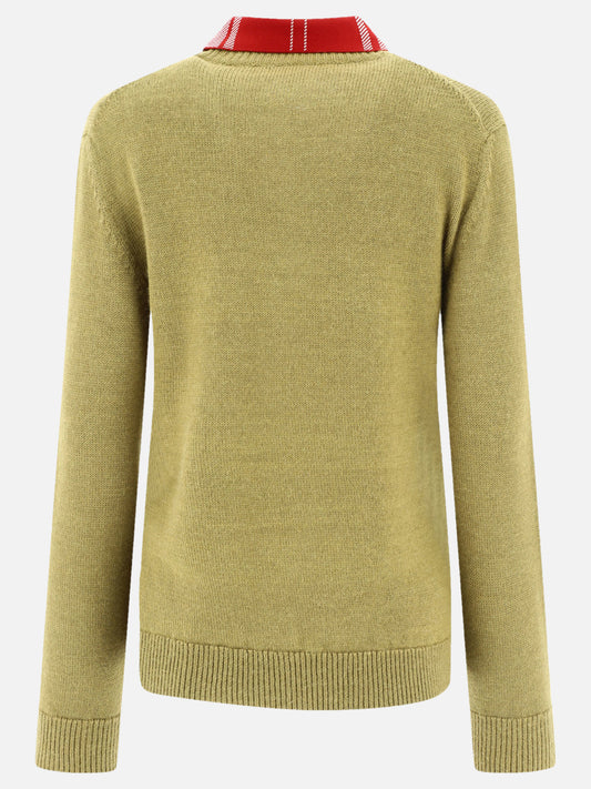 Loewe "Trompe l'oeil" sweater 19447594_XS Green 2