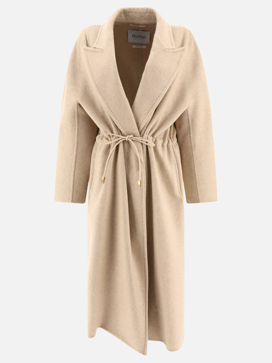 Long coats Solid colour  Beige - Max Mara Women | PLP | VIETTI Online Store 
