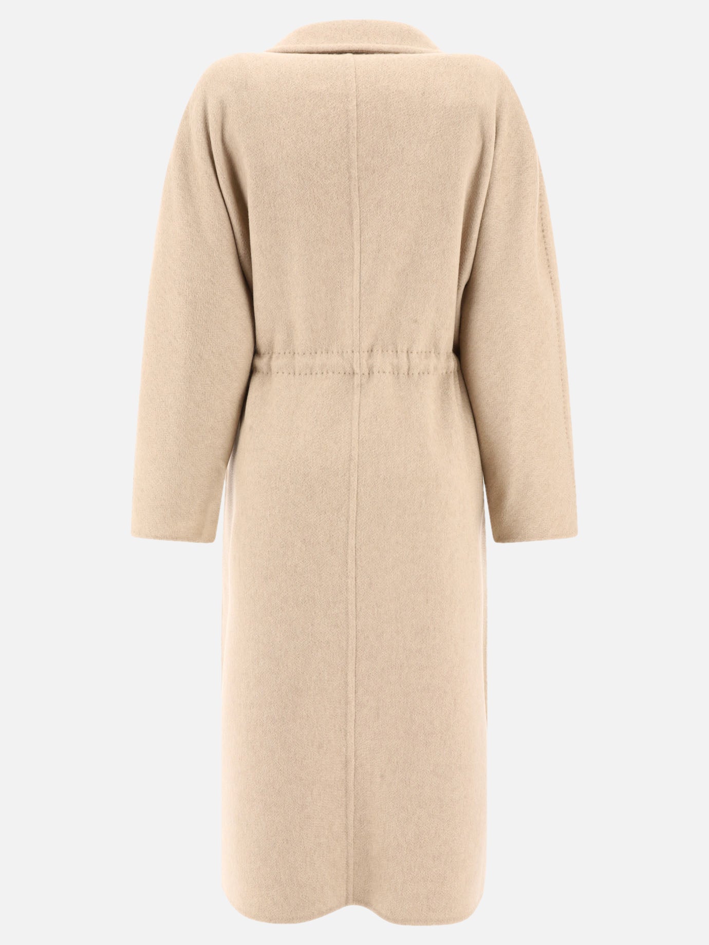 Long coats Solid colour  Beige - Max Mara Women | PDP | VIETTI Online Store | thumbnail_2