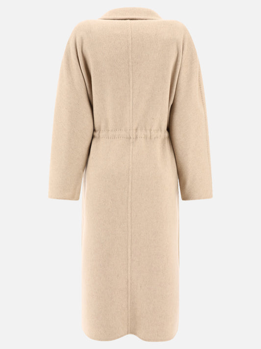 Long coats Solid colour  Beige - Max Mara Women | PLP | VIETTI Online Store | 2

