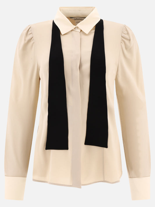 Casual shirts 100% silk  Beige - Max Mara Women | PLP | VIETTI Online Store 
