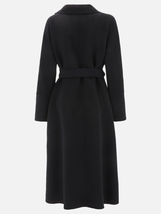 Long coats 100% virgin wool  Black - Max Mara S Women | PLP | VIETTI Online Store | 2
